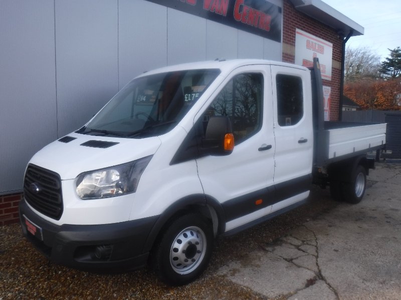ford transit utility cab tipper